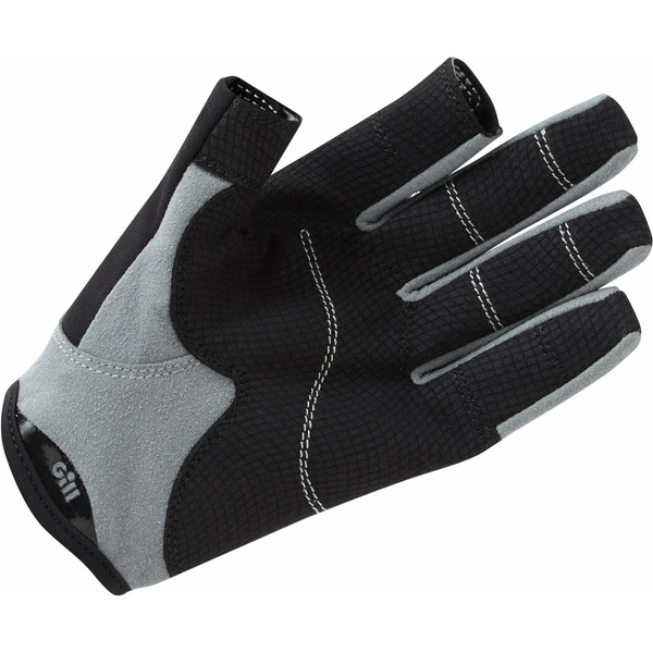 2026 Gill Deckhand Long Finger Gloves 7053 - Black